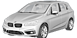 BMW F45 C2064 Fault Code